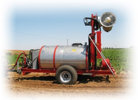 Agricultural sprayer Trailed “RAZ – 500 Canon” sprayer