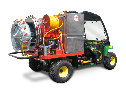 ציוד לחקלאות - מפוח 620 על רכב